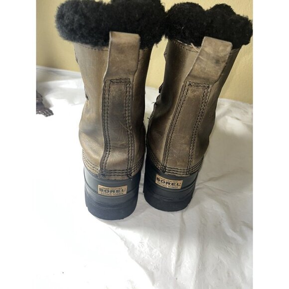 Sorel Caribou Winter Waterproof Boots Women’s 6 Made In Canada - Picture 9 of 12